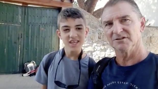 El Camino de Santiago de un joven malagueño con discapacidad que ha conmovido a las redes
