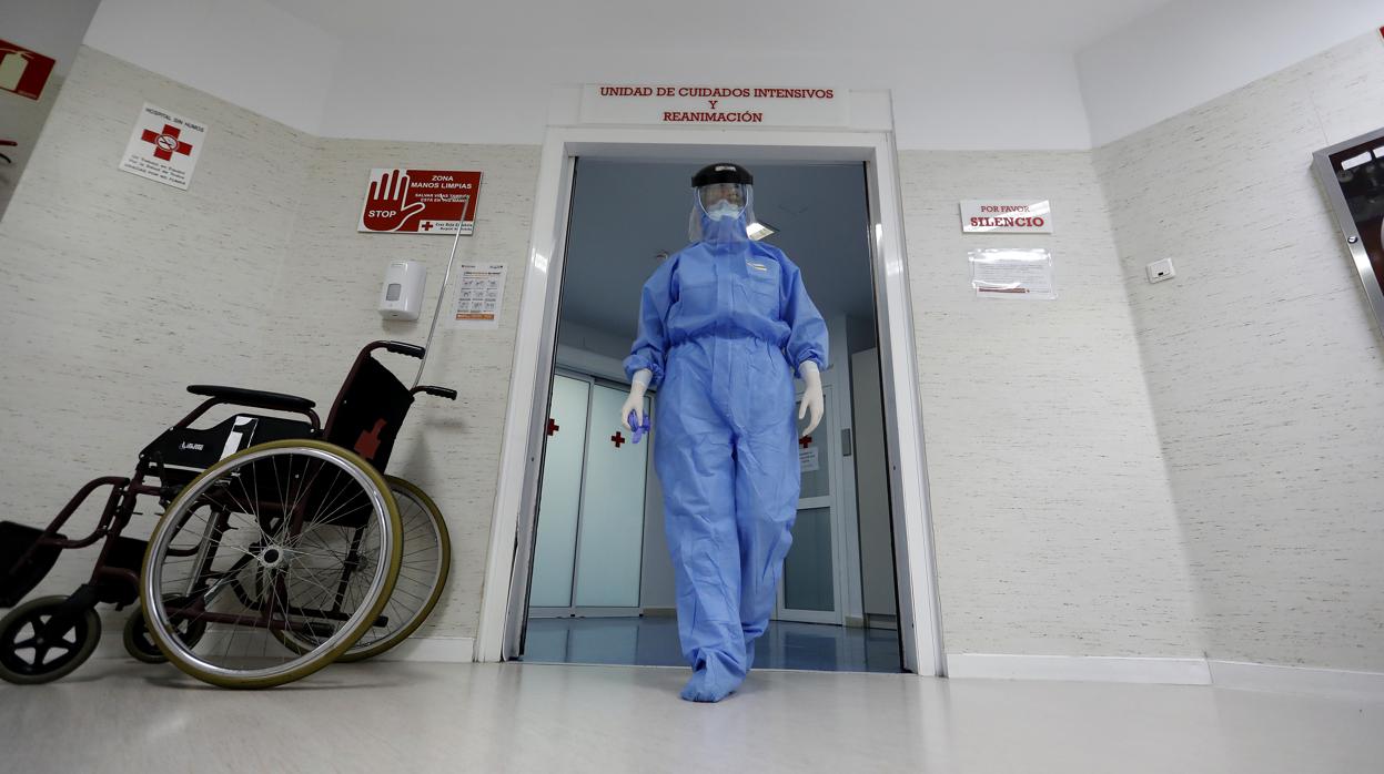 Hospital de la Cruz Roja de Córdoba durante la pandemia del coronavirus