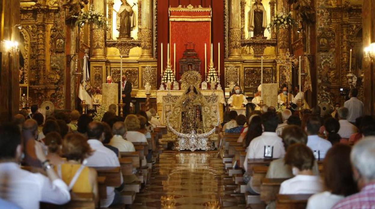 actos en San Cayetano en honor a la Virgen del Carmen