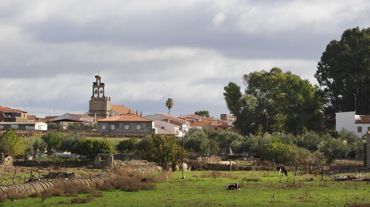 Vista de Torrecampo, donde se ha cerrado una residencia a las vistias