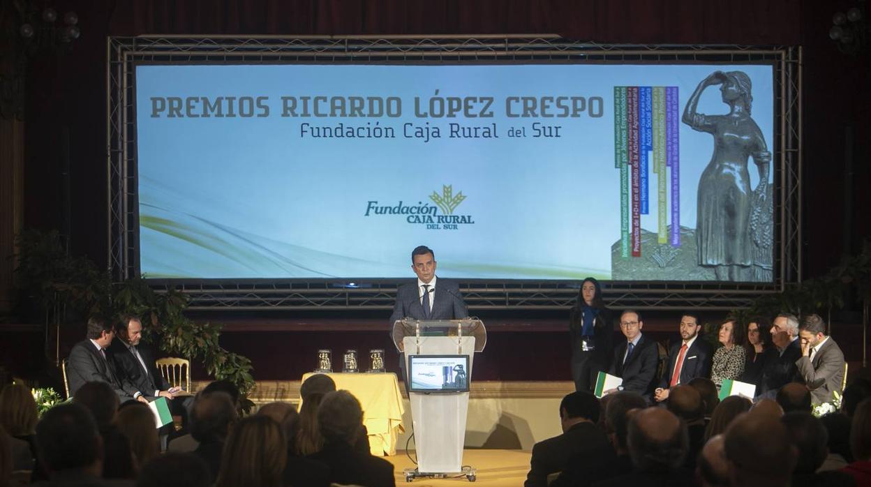 Entrega de los premios Ricardo López Crespo en su última edición