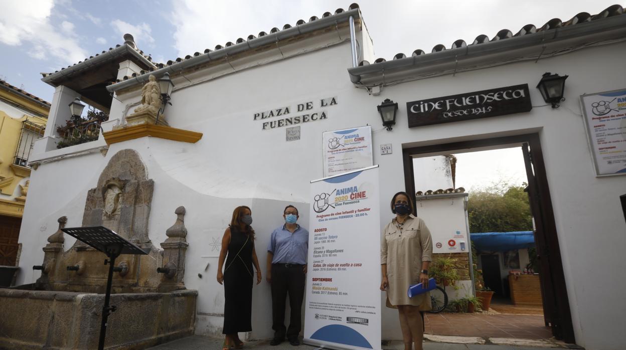 Presentación del ciclo de películas infantiles en el cine de verano Fuenseca