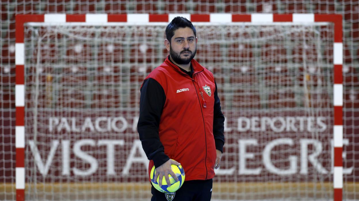 El entrenador del Córdoba Patrimonio de la Humanidad, Josan González