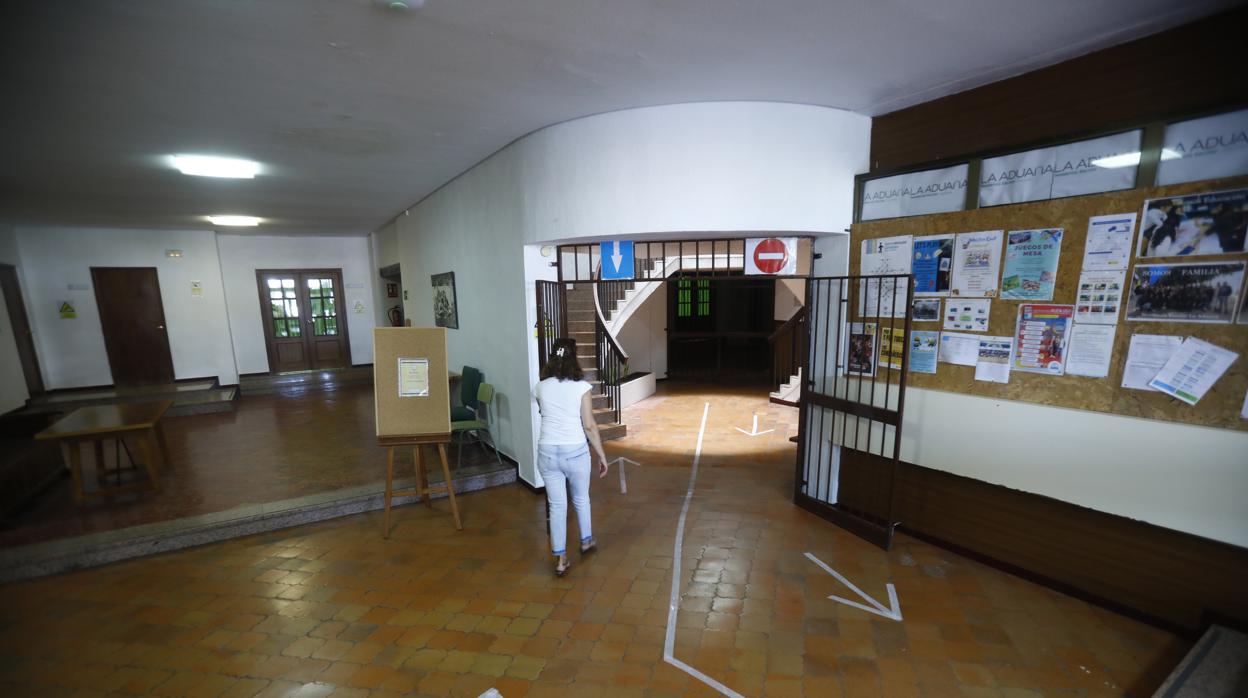 Imagen del protocolo Covid en un centro educativo