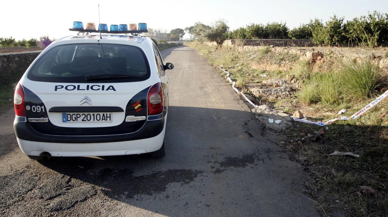 Un coche de Policía en una imagen de archivo