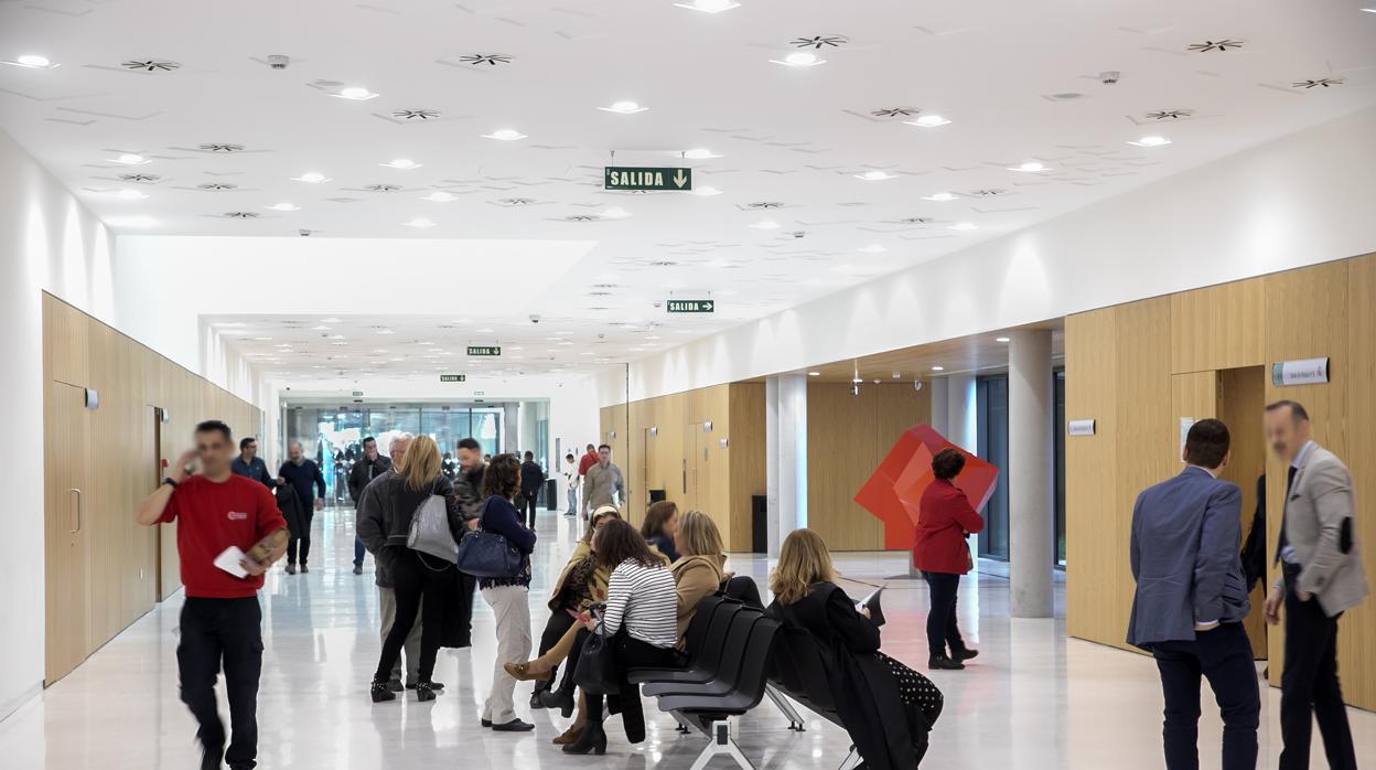 Interior de la Ciudad de la Justicia de Córdoba