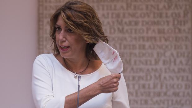 Susana Díaz ofrece apoyo a los presupuestos de Andalucía si Juanma Moreno blinda los servicios públicos