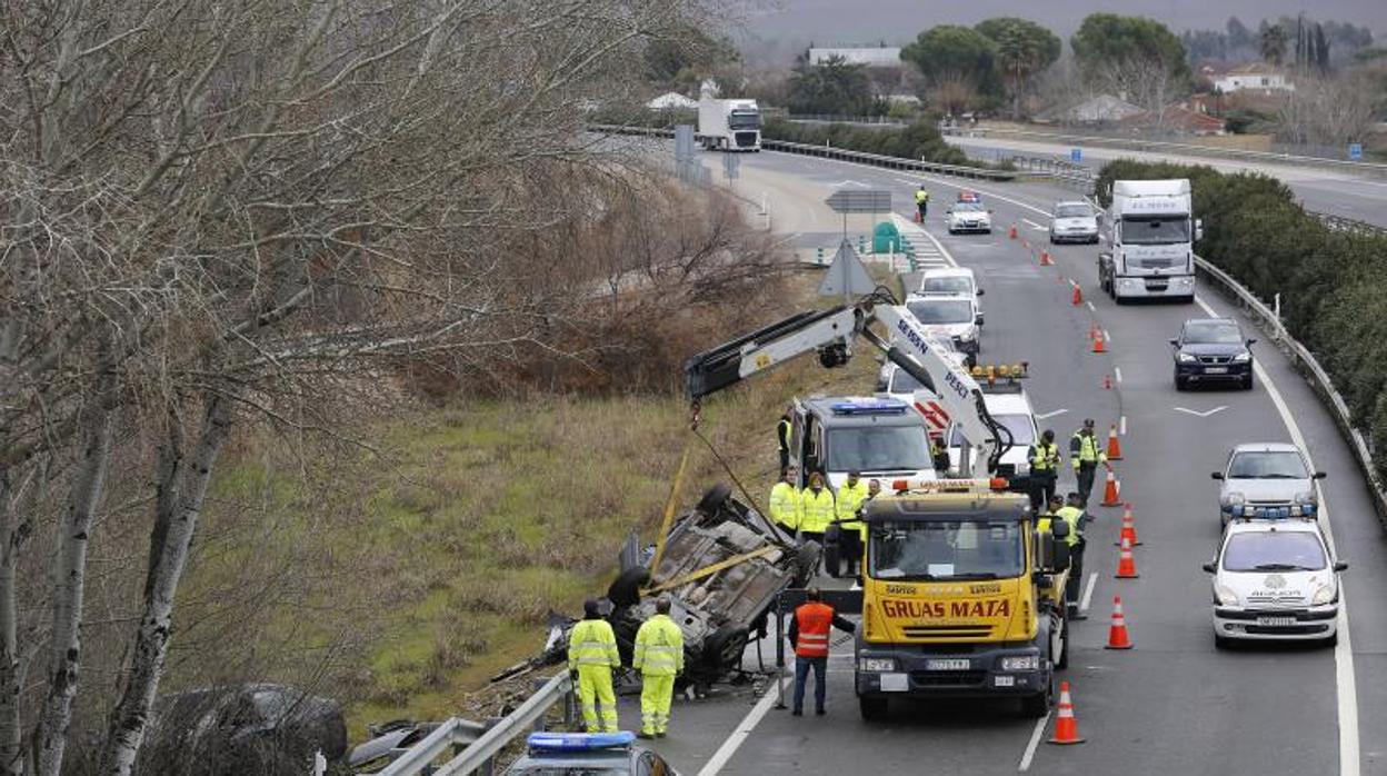 Un accidente mortal en Córdoba, en una imagen de archivo