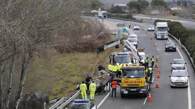 Los accidentes mortales en carretera caen un 31 por ciento en Córdoba durante 2020