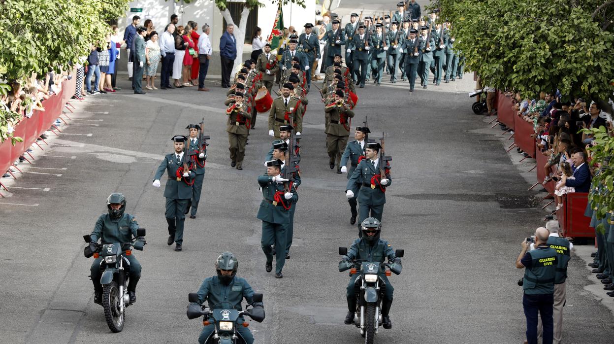 Actos por el Día del Pilar celebrados el año pasado en Córdoba