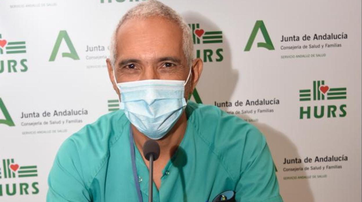 El jefe de urgencias de Pediatría del Hospital Reina Sofía de Córdoba, Álex Núñez, en una imagen de archivo