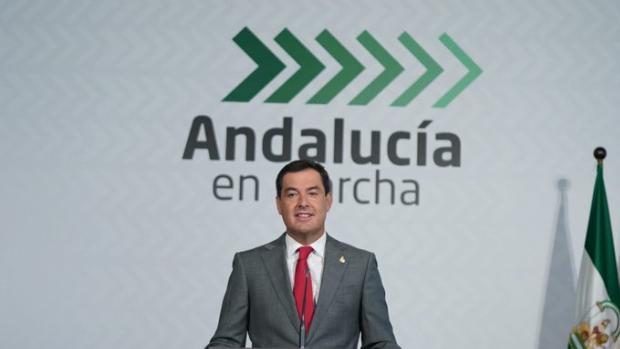 Moreno anuncia 3.450 millones hasta 2023 para la recuperación de Andalucía tras la pandemia