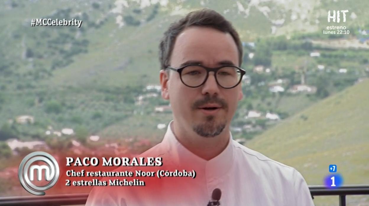 El chef cordobés Paco Morales durante su participación en el programa