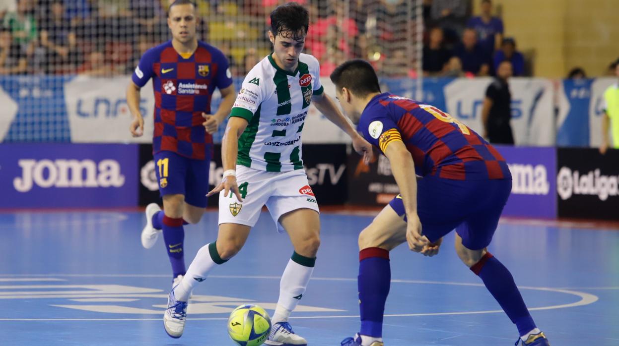 Una jugada del Córdoba-Barça de la temporada 2019/2020