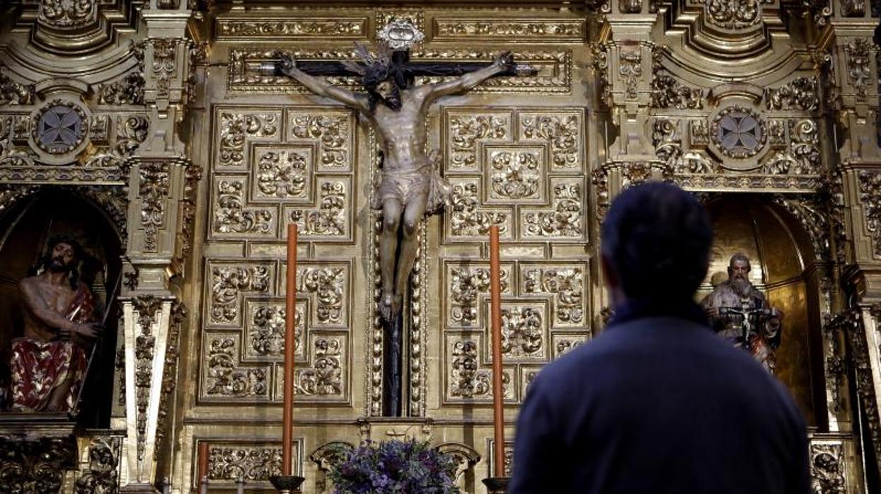 El Cristo de la Salud de la hermandad del Vía Crucis