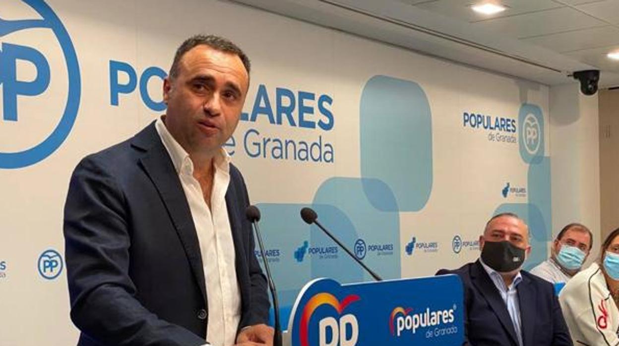 El actual alcalde de Alhendín, Francisco Rodríguez, que ha sido nombrado nuevo presidente provincial del PP de Granada