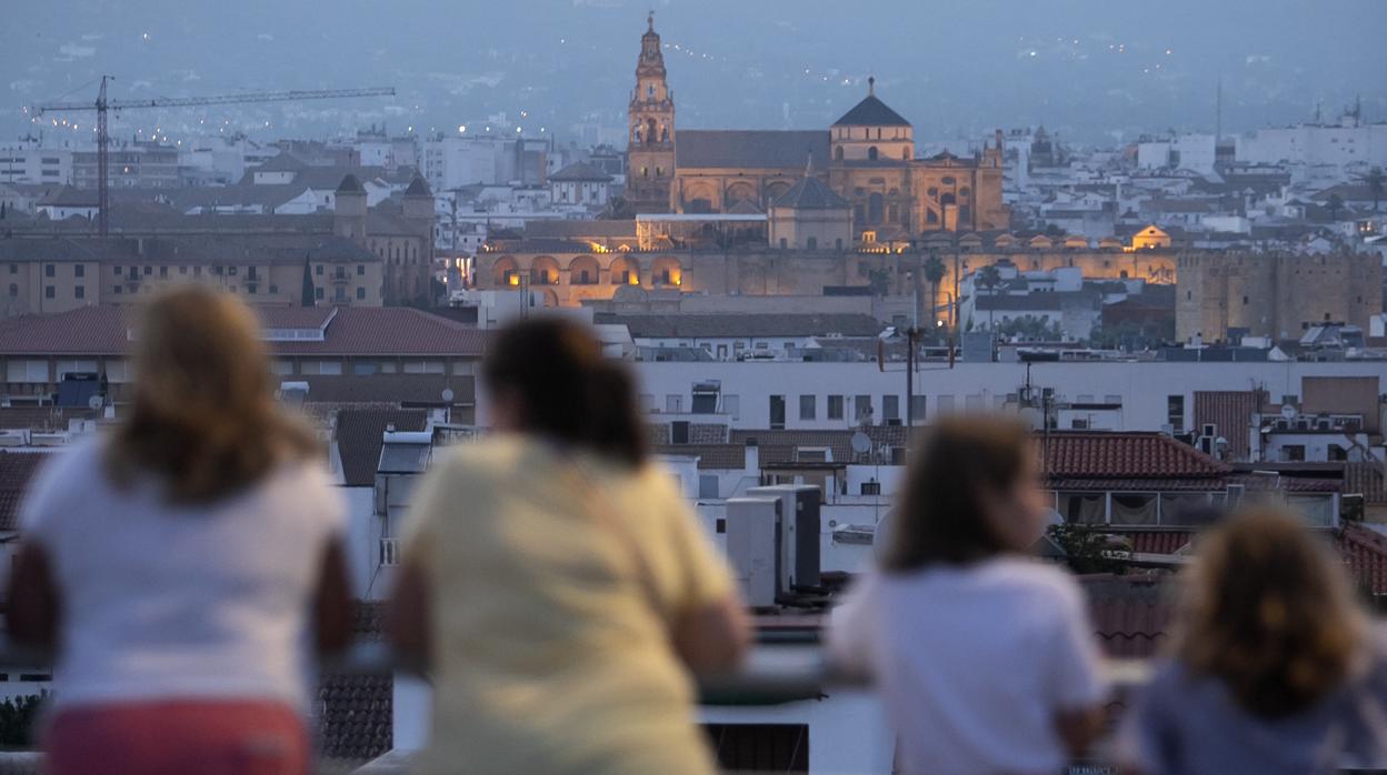 La ciudad desde el Mirador del Osario Romano