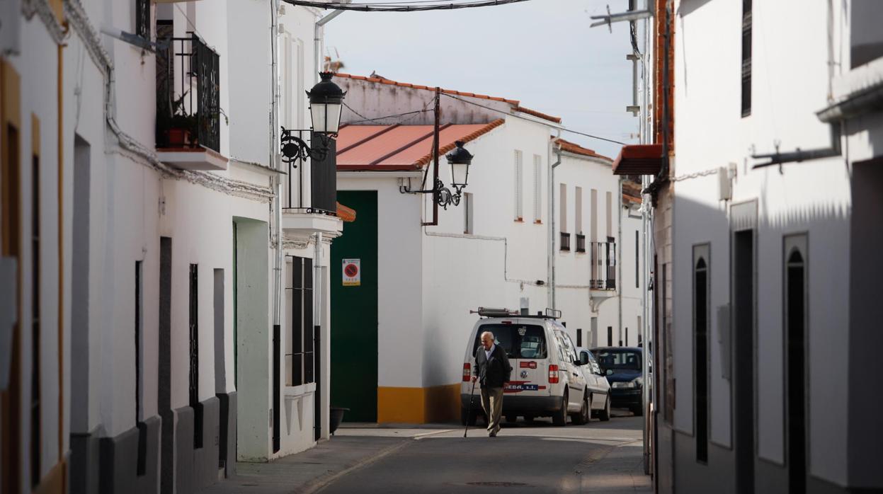 Una calle de Valsequillo