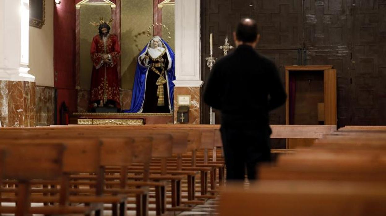 Las imágenes del Prendimiento en el Santuario de María Auxiliadora