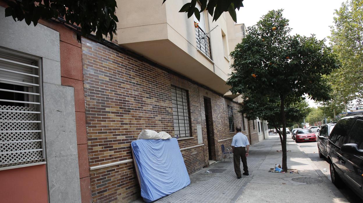 Vivienda ocupada en la Huerta de la Reina