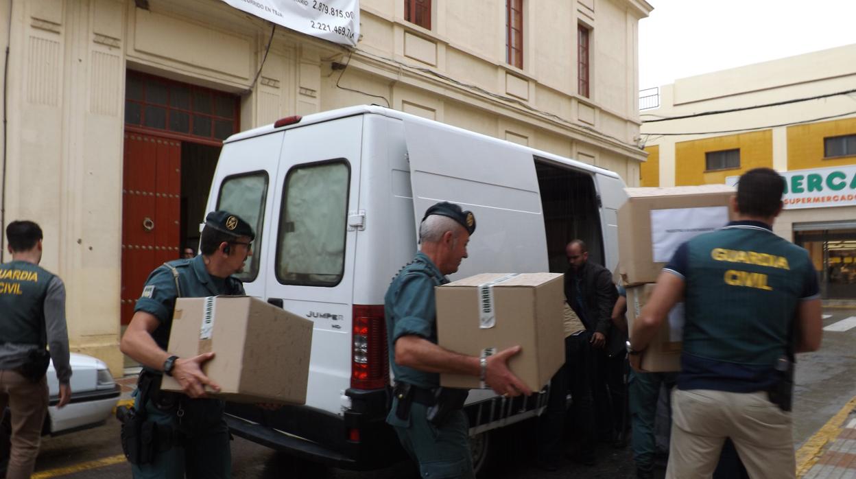 Operación Rocket de la Guardia Civil en Peñarroya