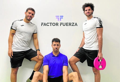 Rafael Uribe, Ángel López y Guillermo Montes, creadores de Factor Fuerza