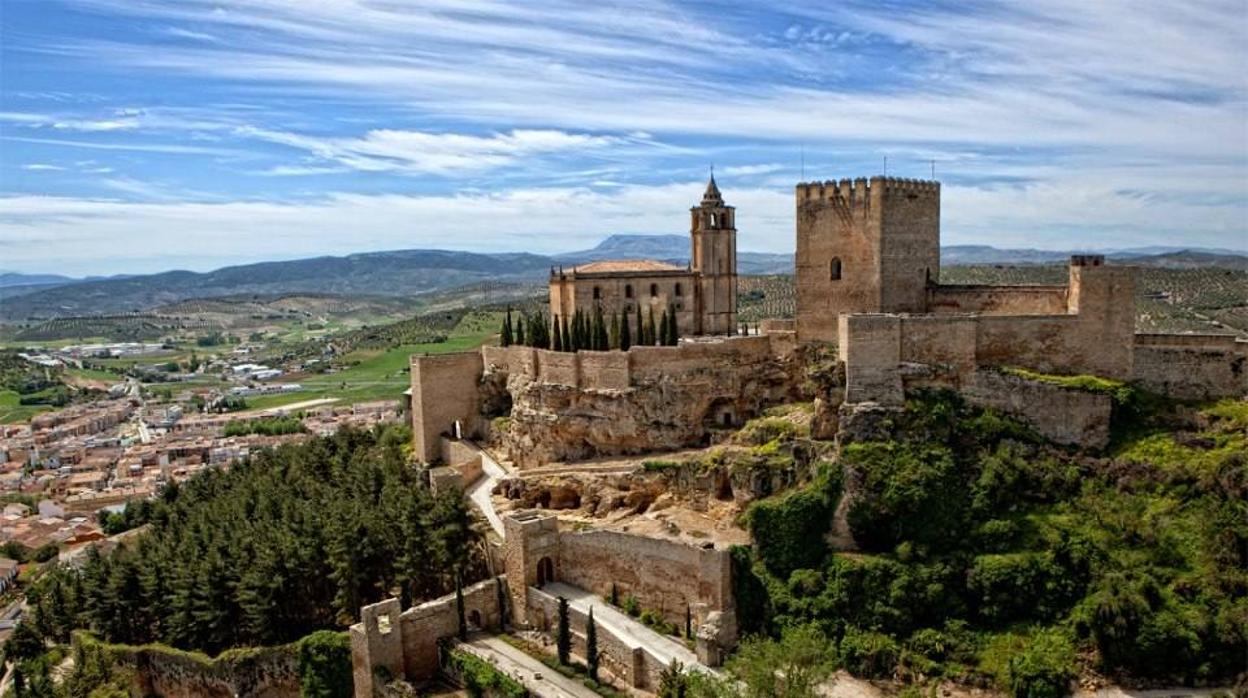 Fortaleza de la Mota, en Alcalá la Real (Jaén)
