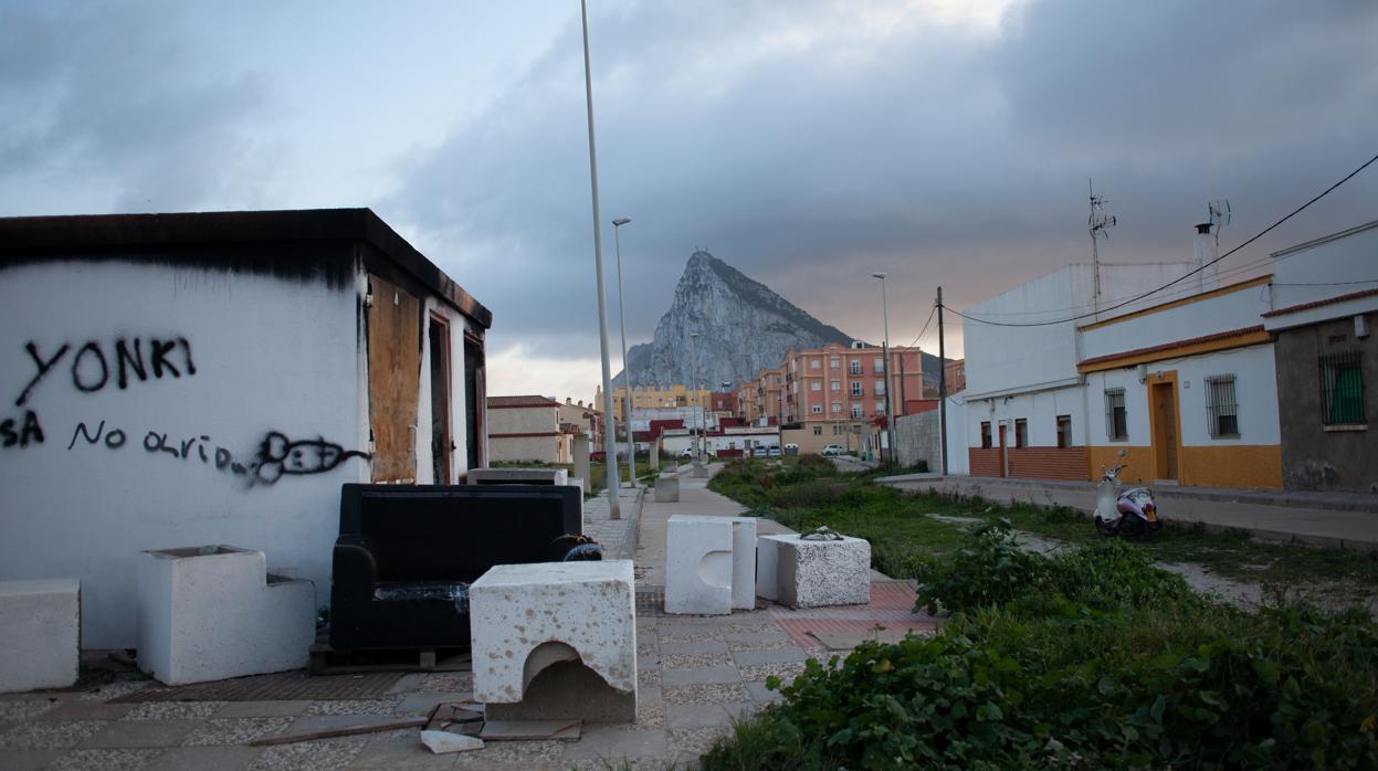 Imagen de archivo de la barriada de San Bernardo, en La Línea de la Concepción