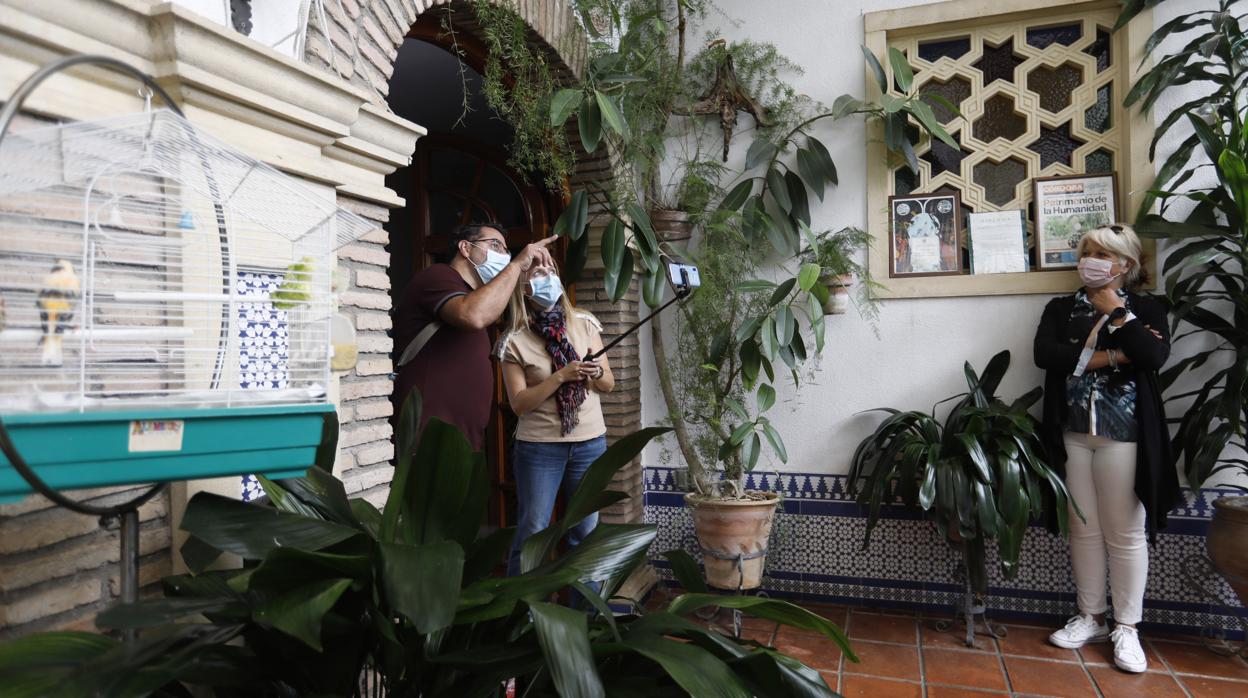 Visitantes en los Patios de Córdoba