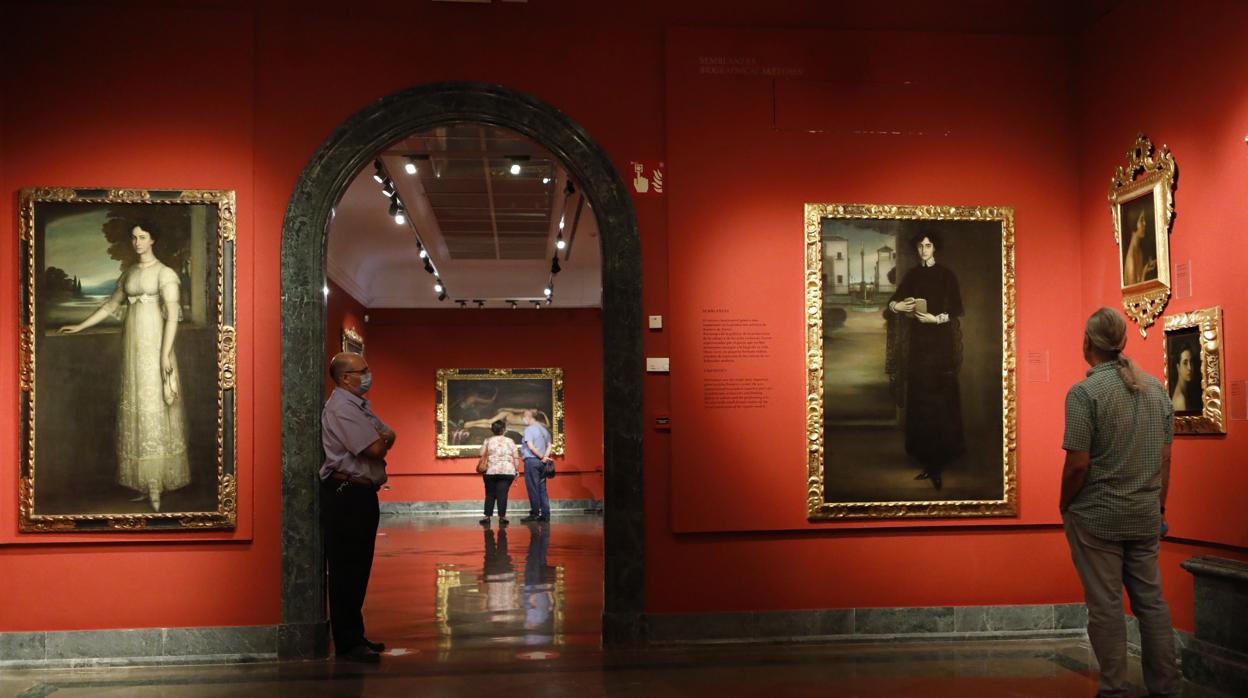 Obras de Julio Romero de Torres en el museo que lleva su nombre