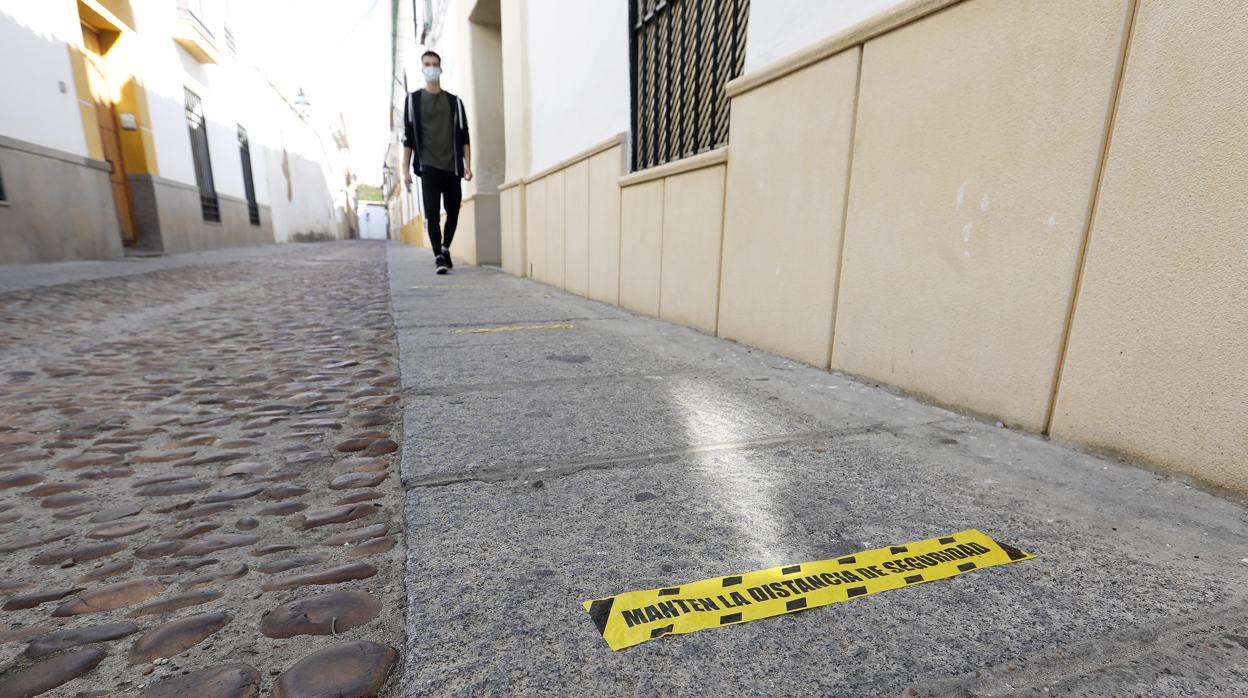 La calle Parras, durante esta edición de los Patios de Córdoba