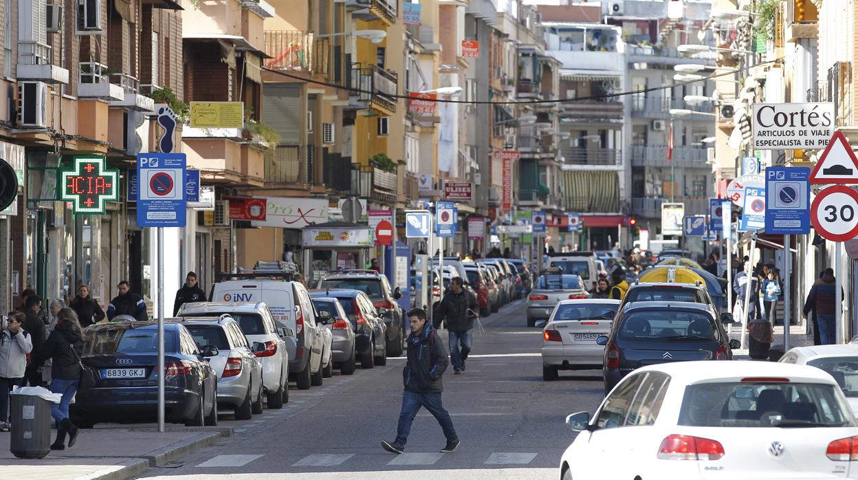 Avenida Jesús Rescatado en la capital cordobesa