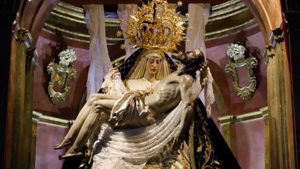 San Agustín da la posibilidad de ver ahora a las Angustias, también por las mañanas