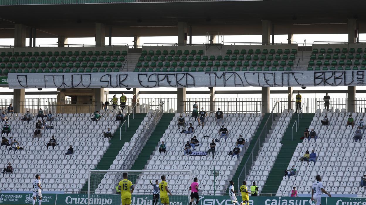 Partido del Córdoba contra el Lorca, el pasado domingo