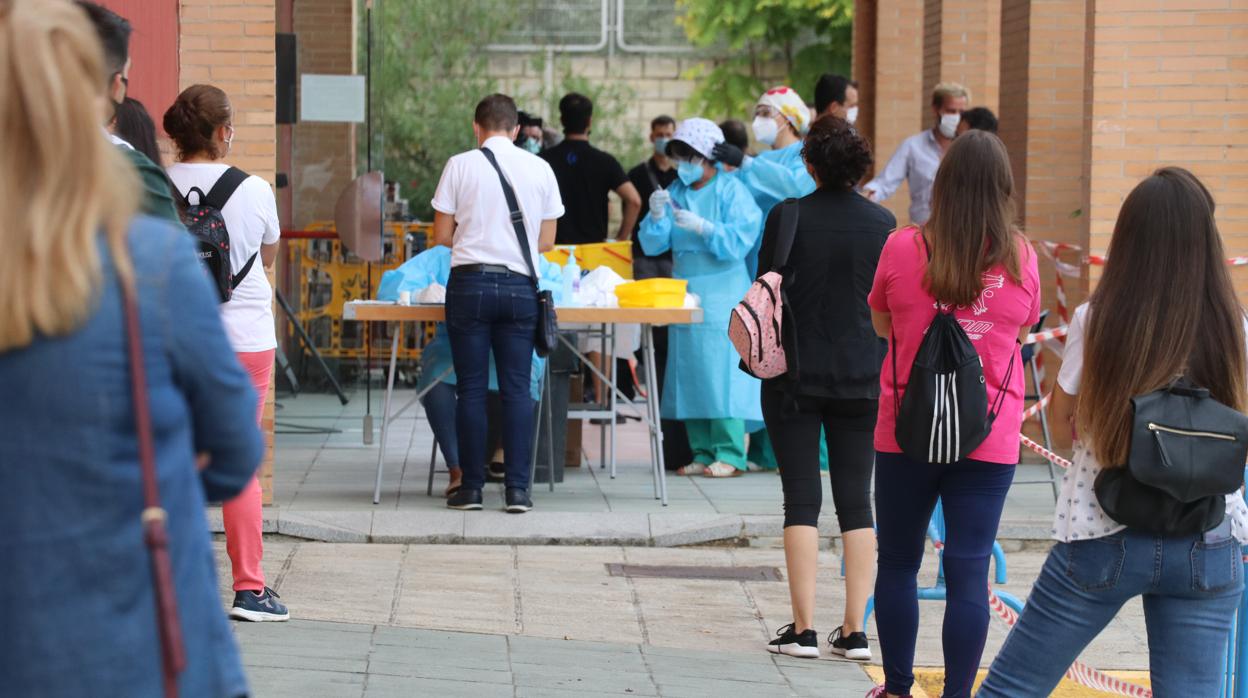 Cribado masivo llevado a cabo en Lucena