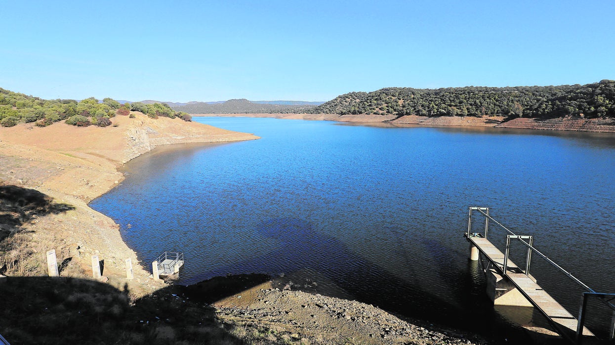 Embalse de San Rafael de Navallana, en Córdoba