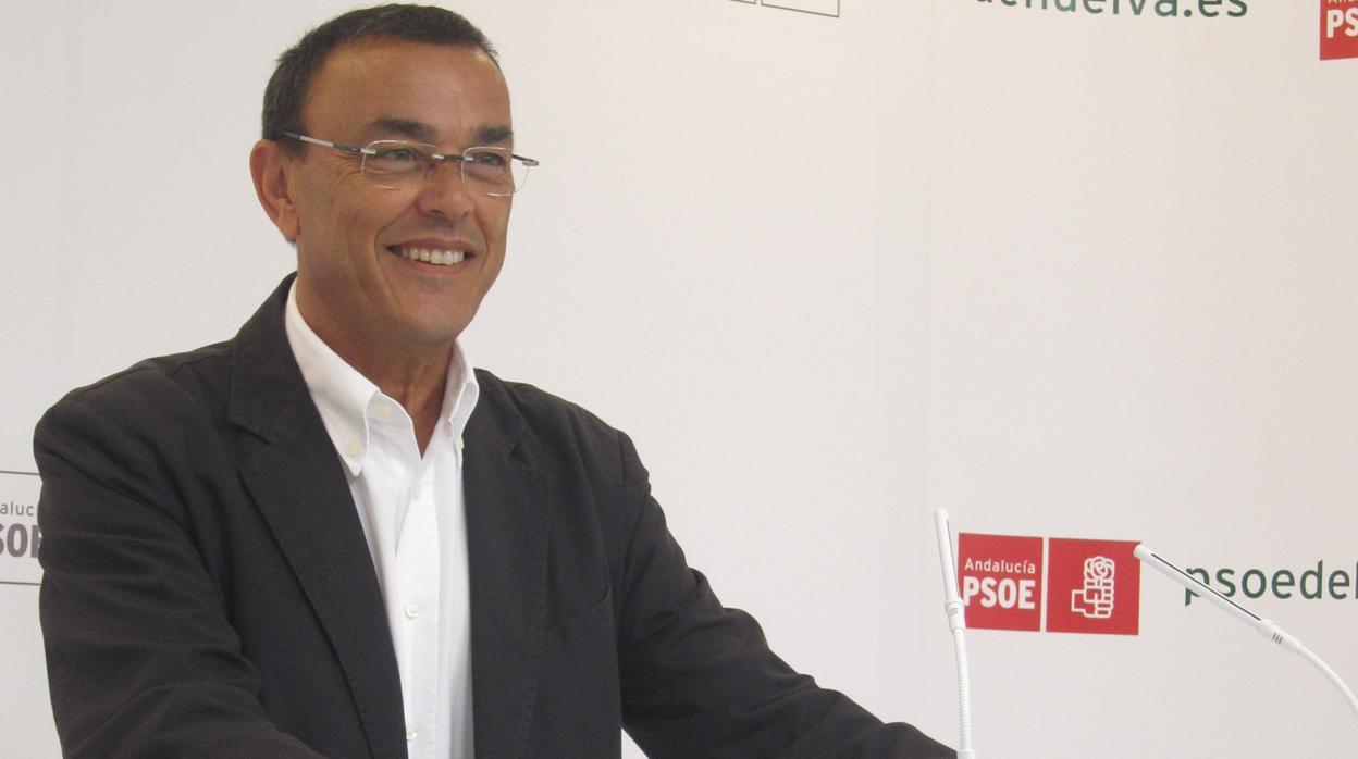 El secretario general del PSOE de Huelva, Ignacio Caraballo