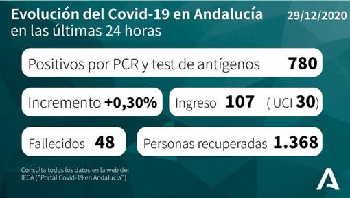 Mapa del Covid-19 en Andalucía de los 258.058 positivos por coronavirus: así evoluciona la pandemia