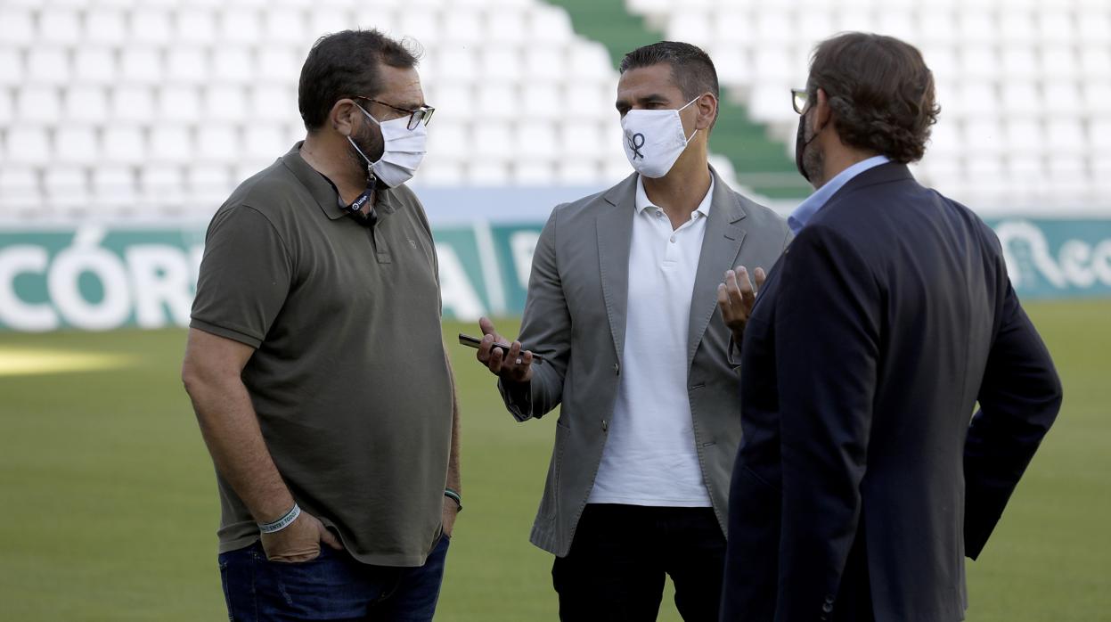 El director deportivo del Córdoba CF, Juan Gutiérrez «Juanito»