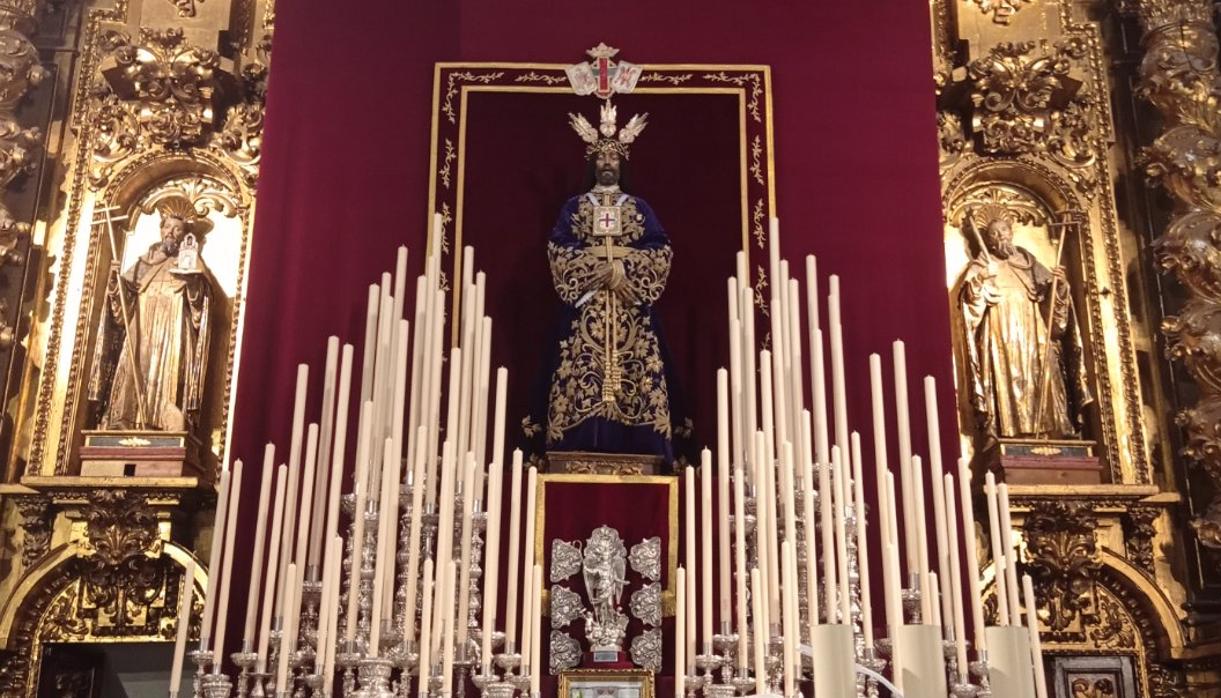 El Rescatado de Córdoba en su altar de cultos