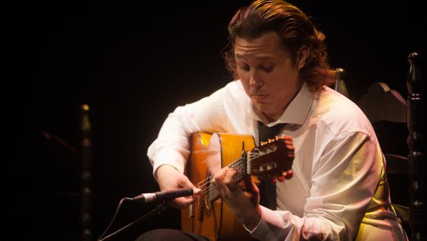 El guitarrista Francisco Prieto «Currito», este domingo en el Gran Teatro de Córdoba