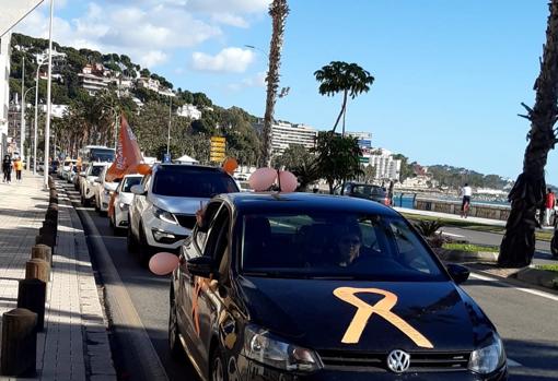 Caravana de protesta por La Malagueta