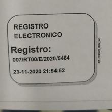 Registro de la expulsión