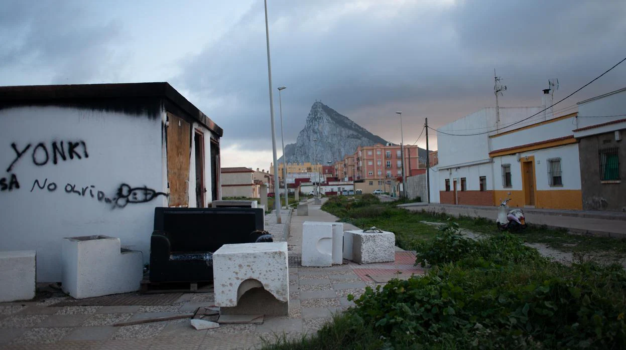 Imagen de la barriada de San Bernardo de La Línea, una de las más desfavorecidas