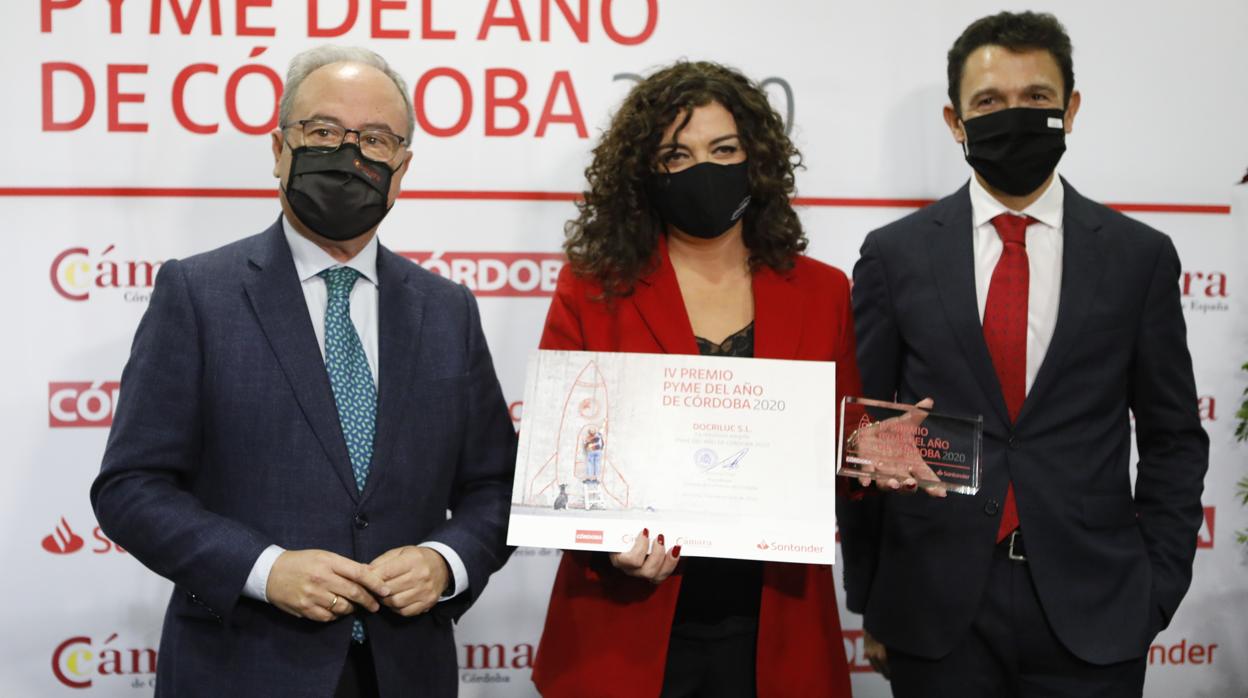 La empresa Docriluc gana el premio Pyme del Año 2020 de la Cámara de Comercio de Córdoba