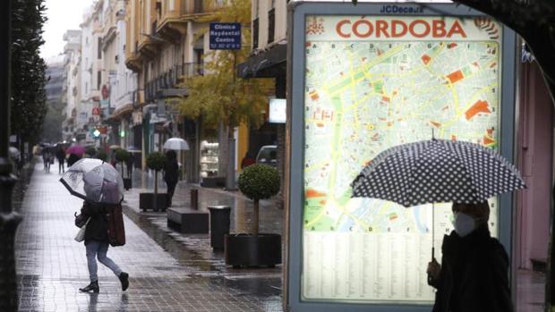 Jornada de lluvias en Córdoba con las temperaturas entre 6 y 15 grados