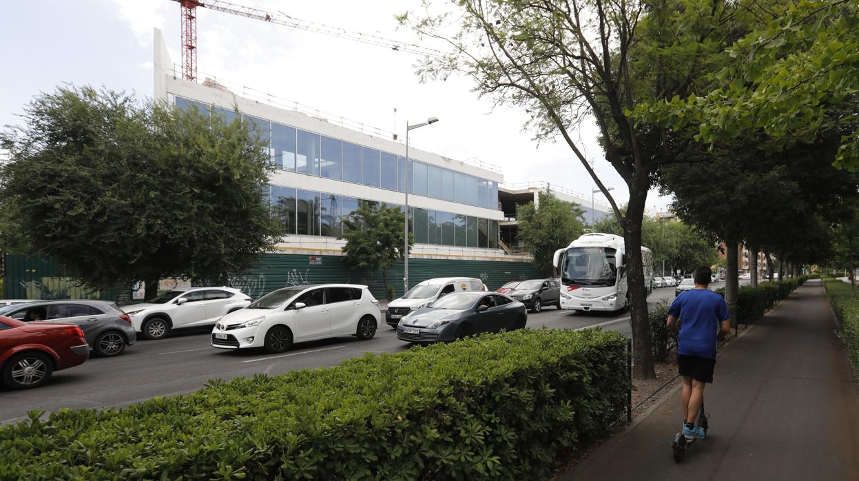 Obras de la nueva Biblioteca que llevará el nombre de Grupo Cántico