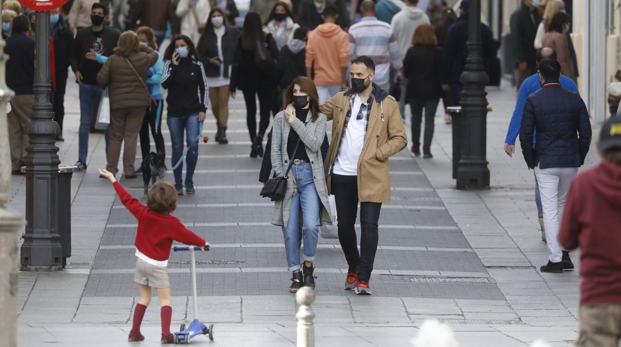 Ambiente en el Centro de Córdoba la pasada semana