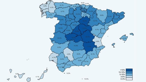 Sólo el 6,1 por ciento de los gaditanos ya ha pasado el Covid-19, por debajo de la media de Andalucía y de España