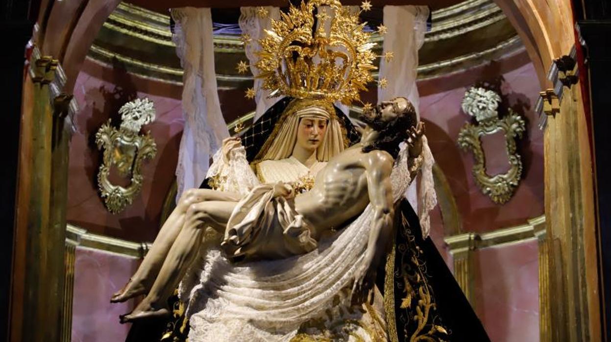 Virgen de las Angustias de Córdoba en San Agustín